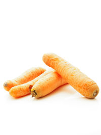 Close-up of food on white background