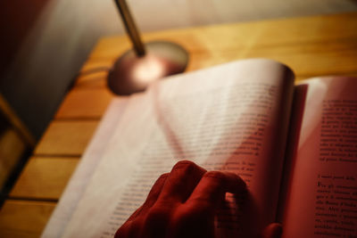 Cropped image of piano