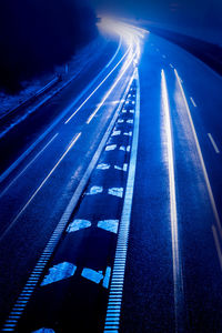 Cars moving on road