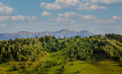 Bucegi mountains - part of carpathian mountains 