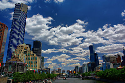 City skyline against sky