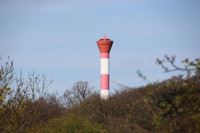 Lighthouse against clear sky