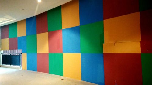 Close-up of multi colored wall