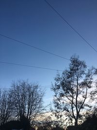 Low angle view of silhouette birds flying against sky