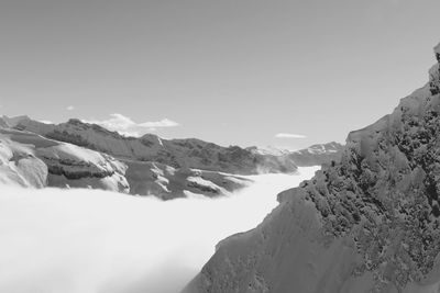 Scenic view of mountains