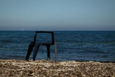 Scenic view of calm sea against sky