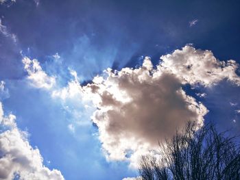 Low angle view of sky