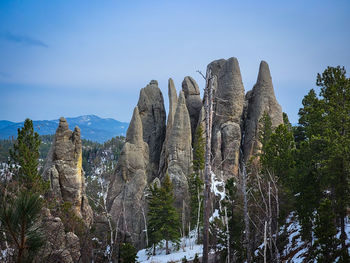 Stoney peaks at needles highway in the black hills of south dakota 