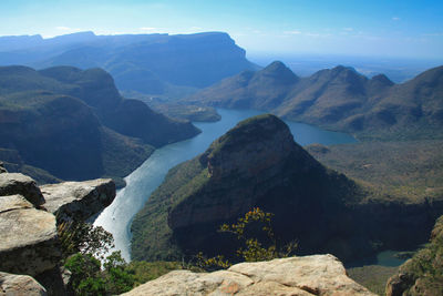 Landscape - view into blyde river canyon, south africa