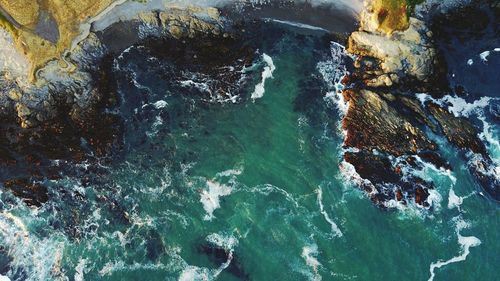 Full frame shot of sea water