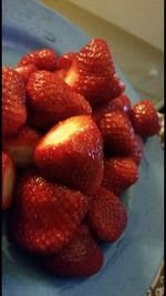 Close-up of strawberries