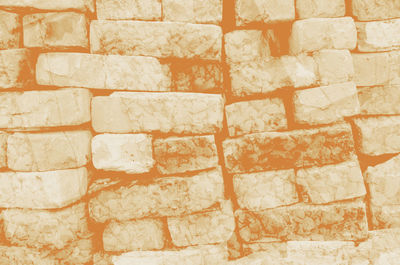 Full frame shot of brick wall