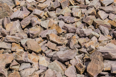 Sioux quartzite rock at pipestone national monument.