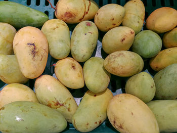 Full frame shot of fruits for sale at market stall