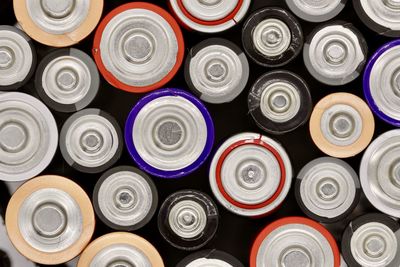 Full frame shot of objects