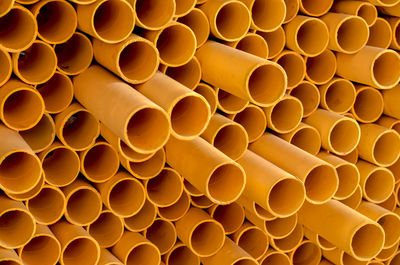 Full frame shot of pipes