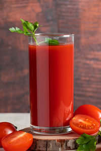 Close-up of drink on table