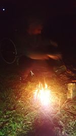 View of fire crackers