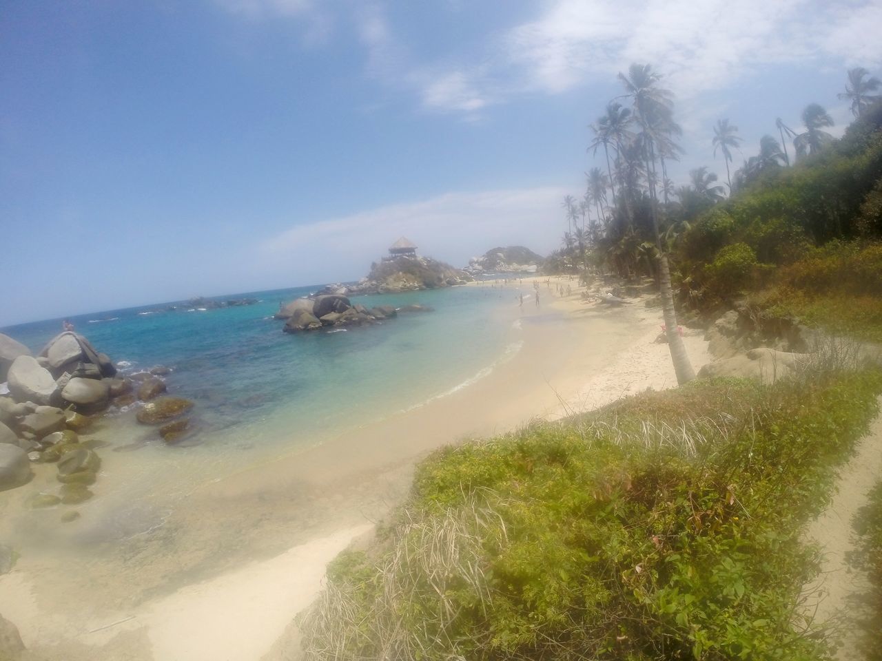 PANORAMIC VIEW OF SEA AGAINST SKY