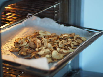 Close-up of food in plate