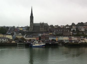 View of buildings at waterfront