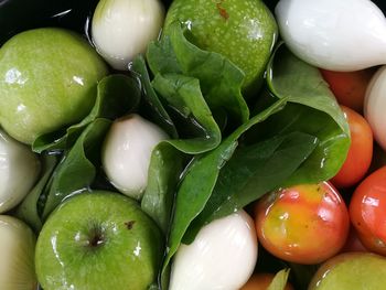 Full frame shot of vegetables