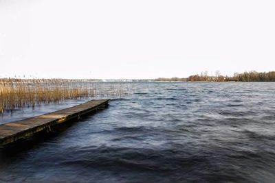 Scenic view of lake