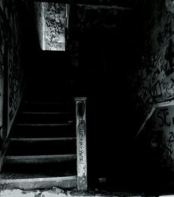 Staircase in old building