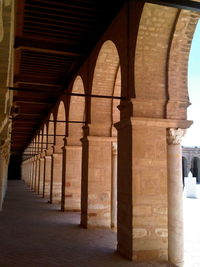 Corridor of building