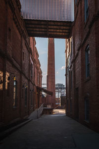 Street amidst buildings in city