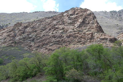 Scenic view of mountains