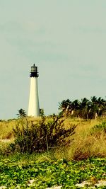 Low angle view of lighthouse