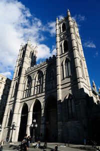 Low angle view of church against sky