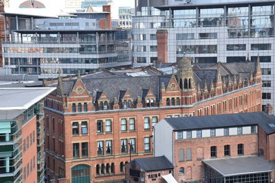 View of residential buildings