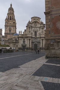 View of historical building in city