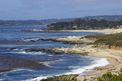 Scenic view of beach