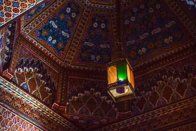 Low angle view of temple