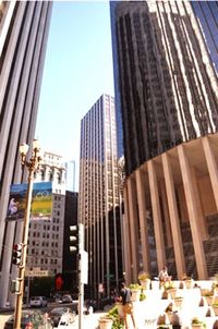 Low angle view of modern building