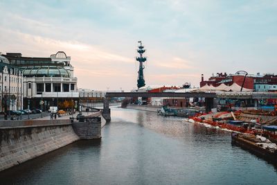 Buildings at waterfront