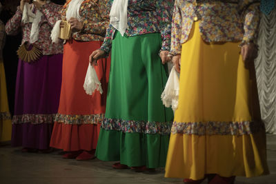 People in traditional clothing