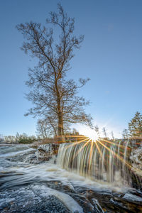 Waterfall at an old mill