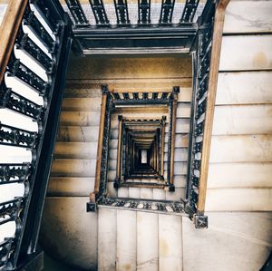 Low angle view of staircase