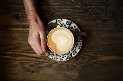 Close-up of coffee cup