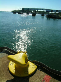 View of abandoned beach