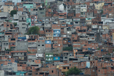 Full frame shot of residential buildings