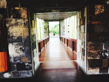 Narrow alley in old town