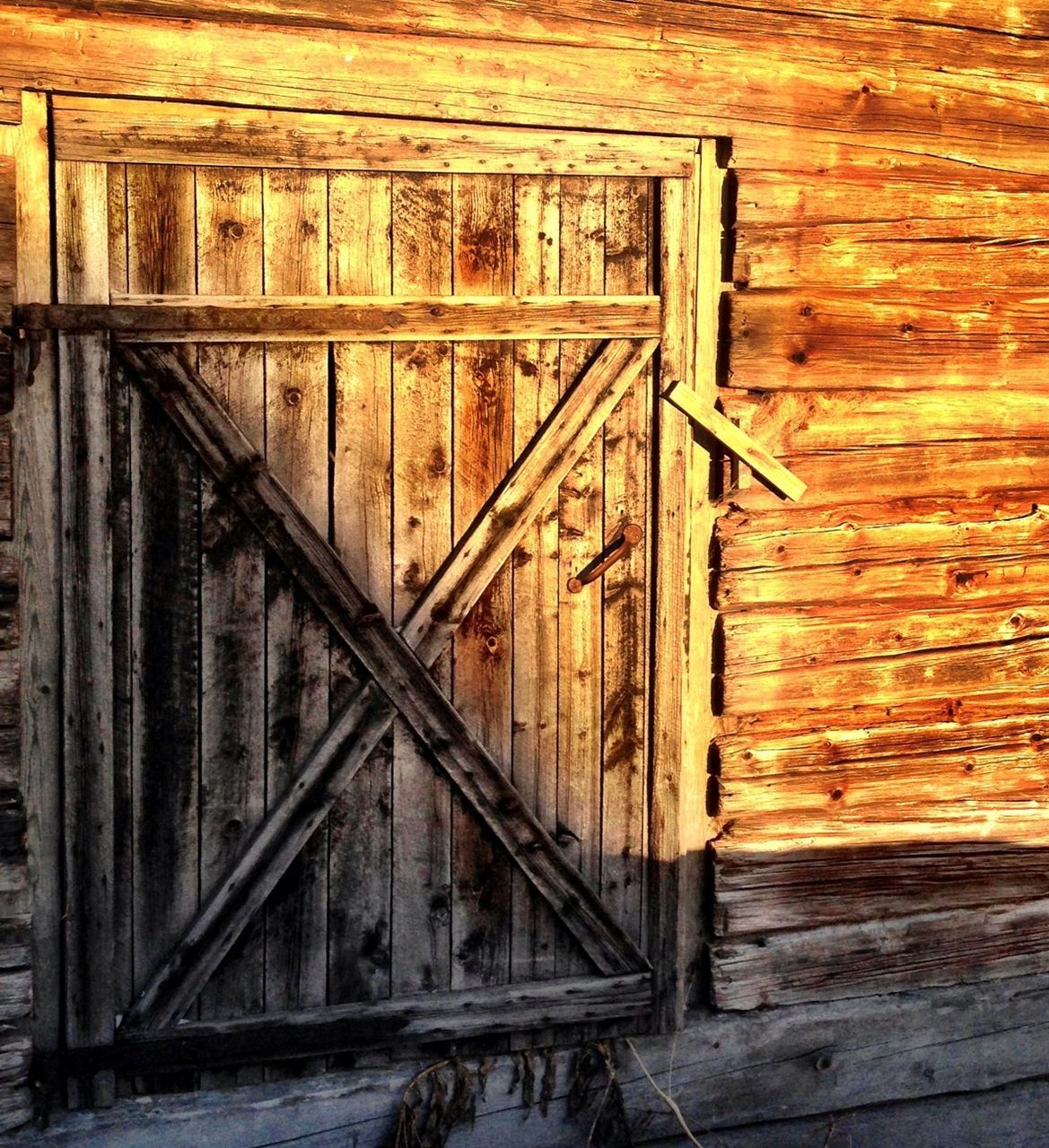 built structure, architecture, wood - material, door, wooden, building exterior, closed, old, wood, house, weathered, safety, entrance, wall - building feature, protection, security, brick wall, metal, day, outdoors