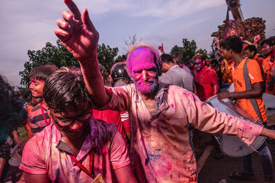Group of people in traditional clothing