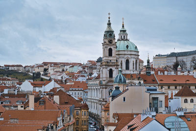 View of buildings in city