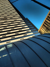 Low angle view of modern building